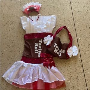 Tootsie roll costume